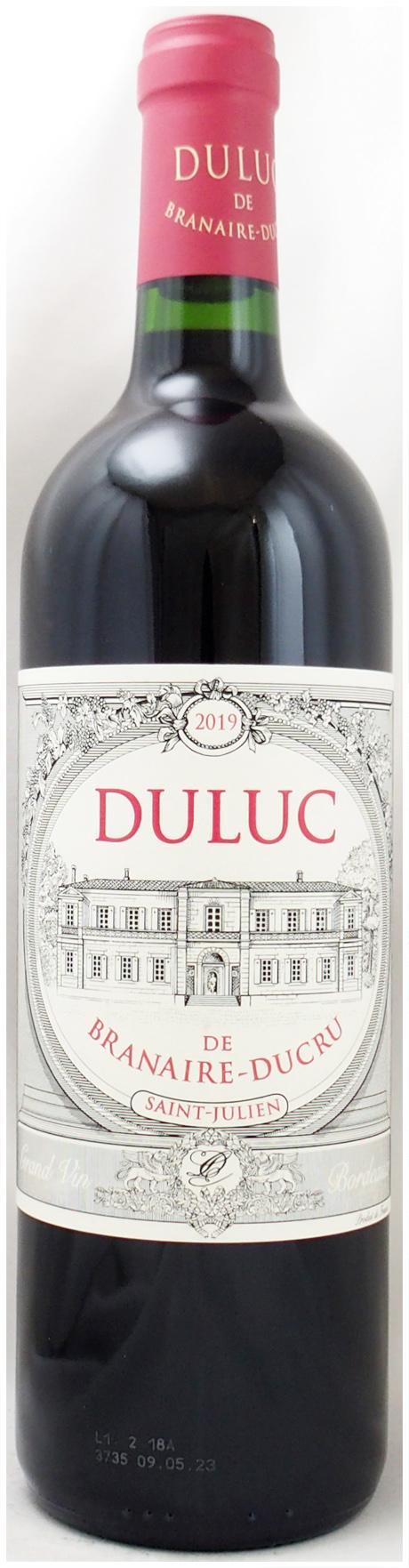 完売】2019年 デュリュック ド ブラネール デュクリュ DULUC DE
