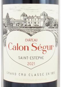 2021年 シャトー カロン セギュール CHATEAU CALON SEGUR