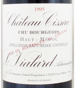 1995年 シャトー シサック CHATEAU CISSAC