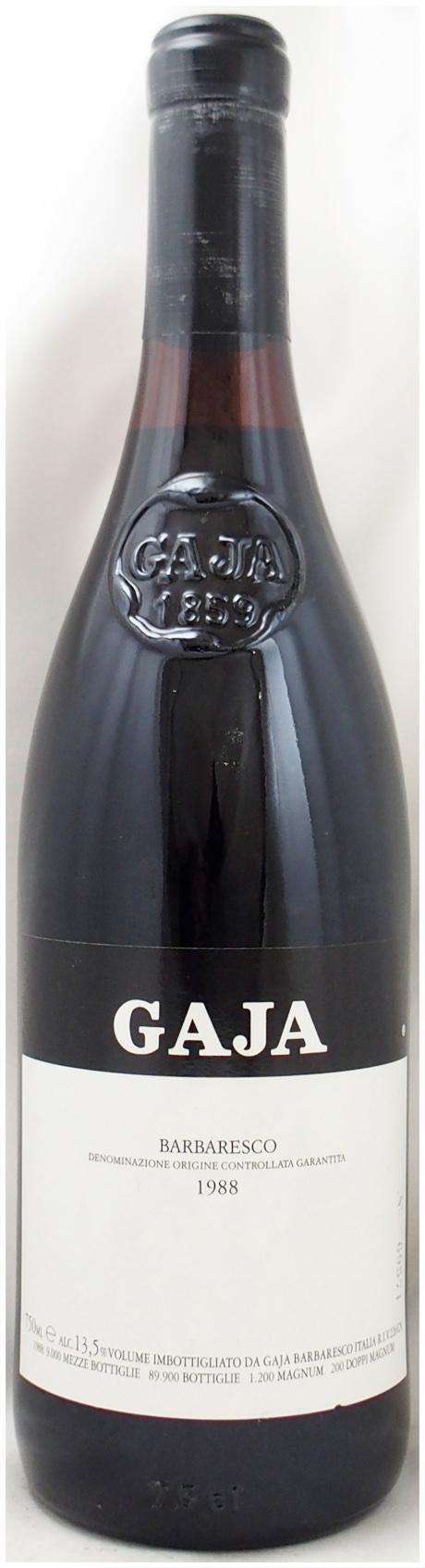 送料無料】1988年 バルバレスコ ガヤBARBARESCO GAJA