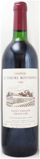 送料無料】1988年 シャトー テルトル ロートブッフ CHATEAU TERTRE
