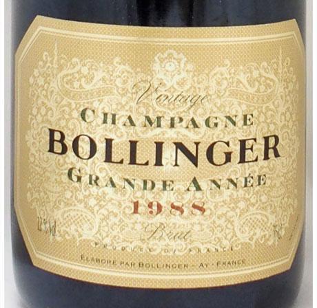 送料無料】1988年 ボランジェ ラ グラン ダネ ボランジェ社BOLLINGER