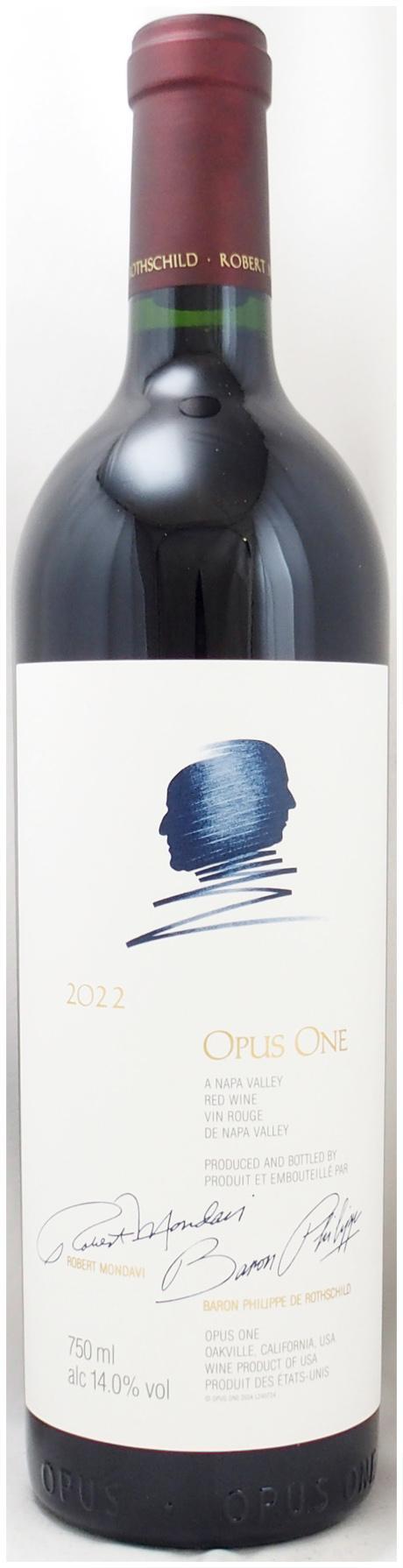 送料無料】2022年 オーパス ワン モンダヴィ・ロッチルドOPUS ONE