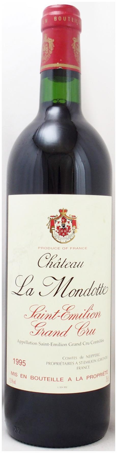 【希少】WA95 ベルヴュー・モンドット2004【セラー保管 配送無料】 1995年 シャトー ラ モンドット CHATEAU LA MONDOTTE