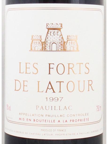 送料無料】1997年 レ フォール ド ラトゥール LES FORTS DE LATOUR