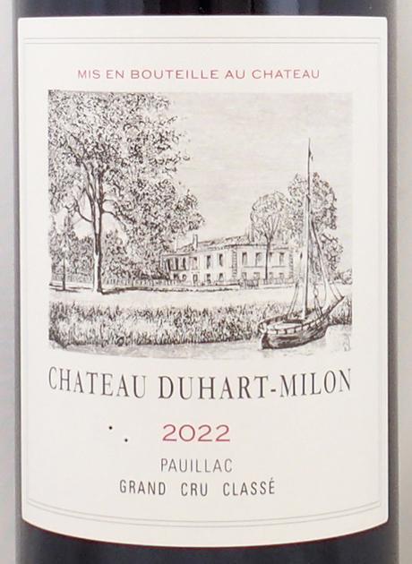 2022年 シャトー デュアール ミロン ロートシルト CHATEAU DUHART