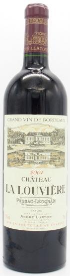 2001年 シャトー ラ ルーヴィエール CHATEAU LA LOUVIERE
