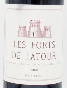 送料無料】2008年 レ フォール ド ラトゥール LES FORTS DE LATOUR