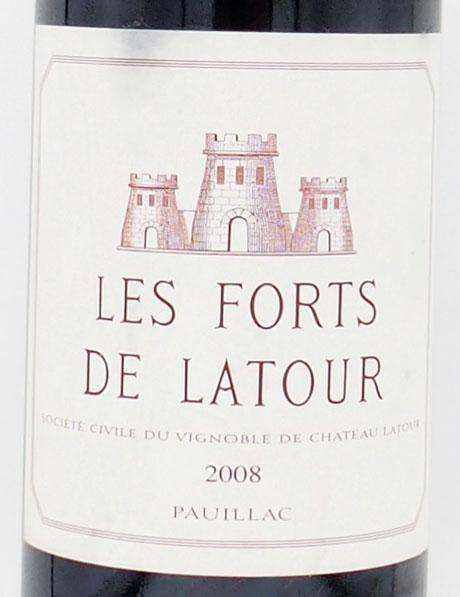 送料無料】2008年 レ フォール ド ラトゥール LES FORTS DE LATOUR
