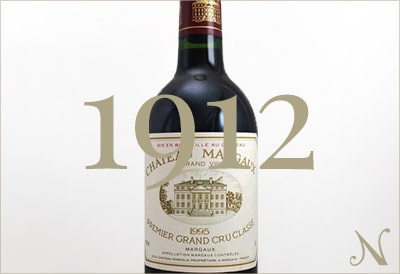 1912年のワイン