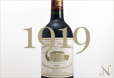 1919年のワイン