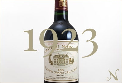 1923年のワイン