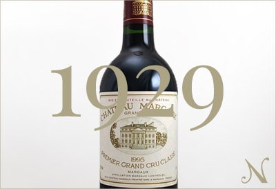 1929年のワイン